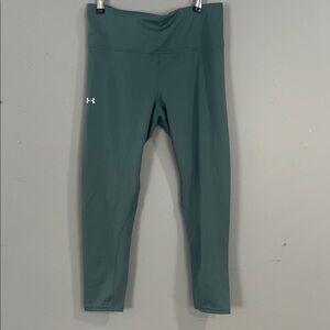Woman’s Under Armour Dark Teal Active Leggings Large
